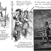 Coureur De Bois. Men of the Carignan-Salieres Regiment