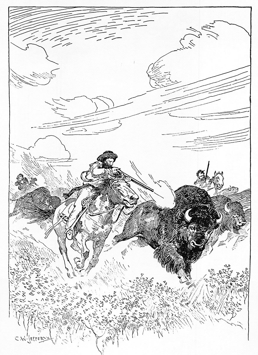 Metis Hunting The Buffalo