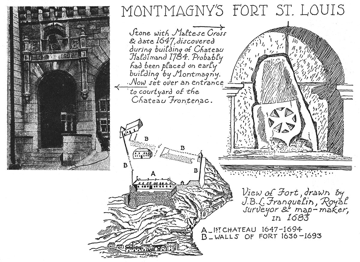 Montmagny's Fort St. Louis