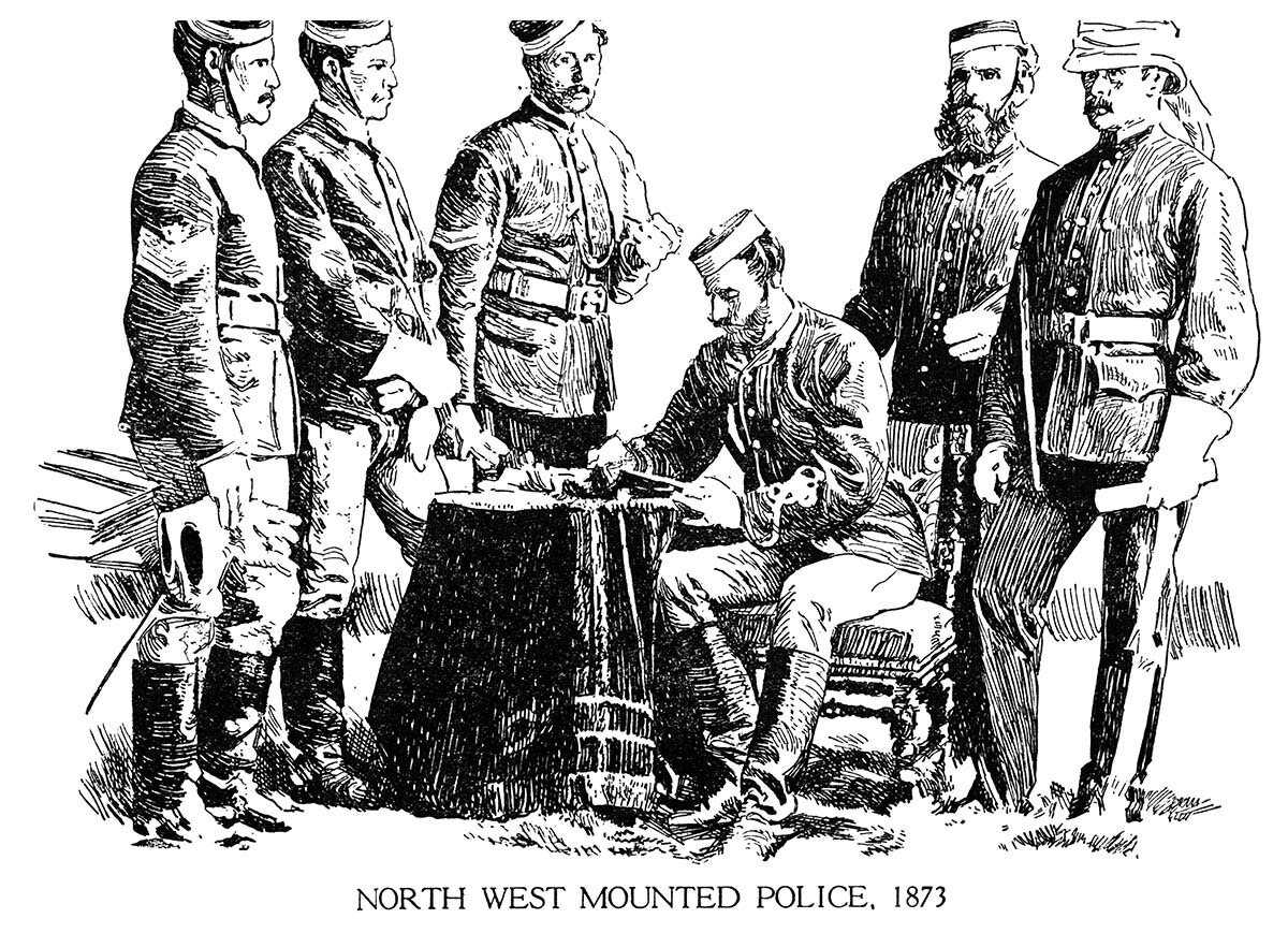 North West Mounted Police, C. 1873