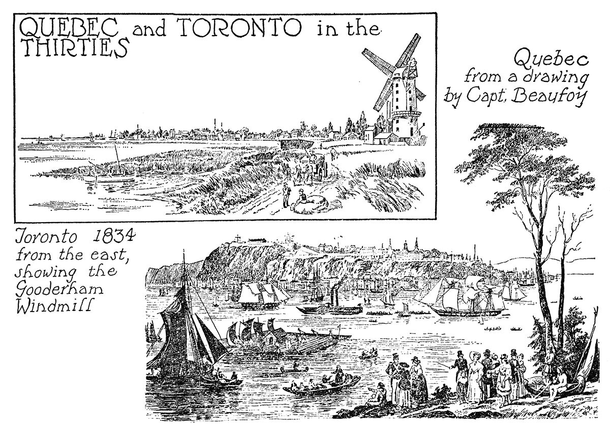 Quebec and Toronto in the Thirties