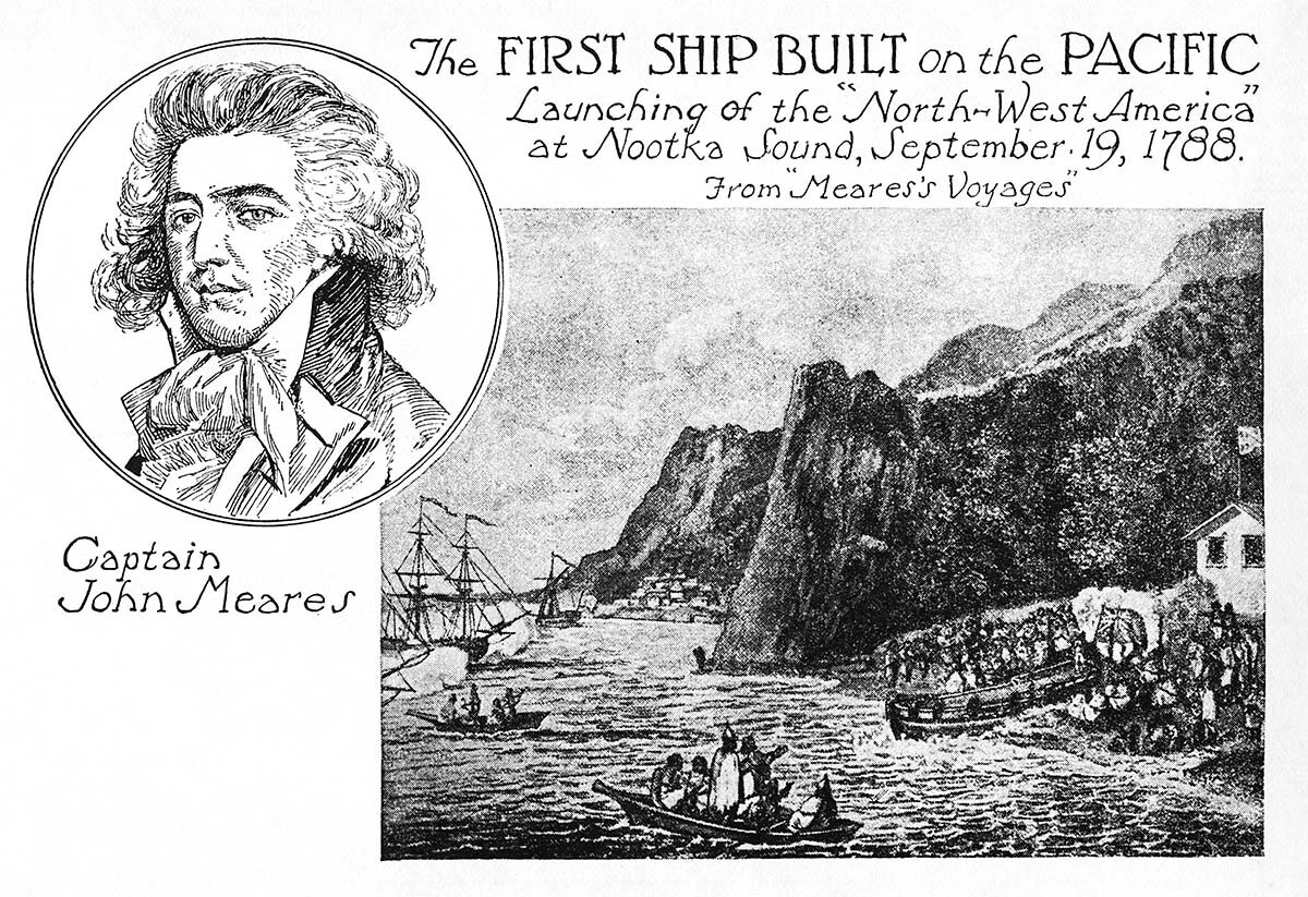 The First Ship Built on the Pacific