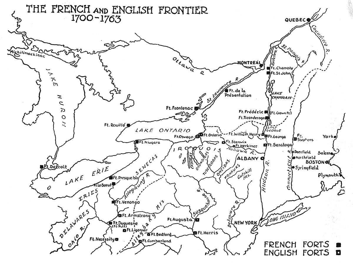 The French and English Frontier