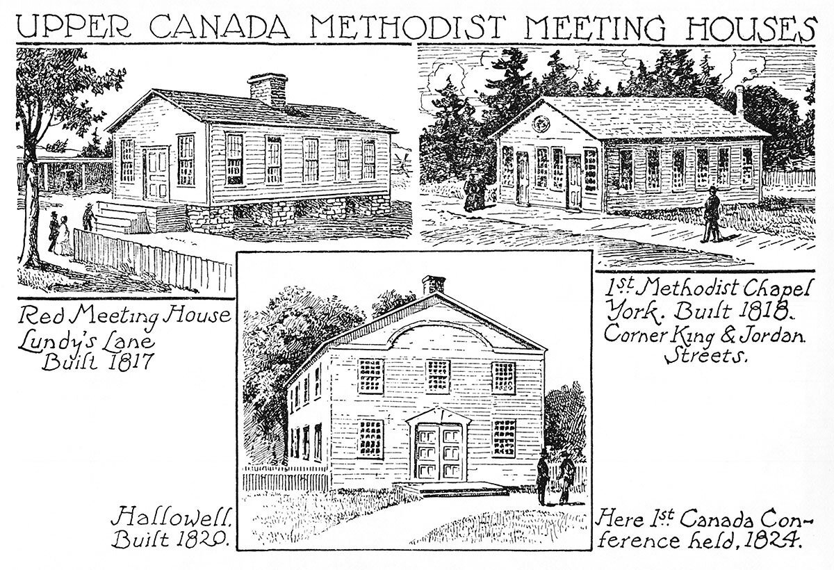 Upper Canada Methodist Meeting Houses