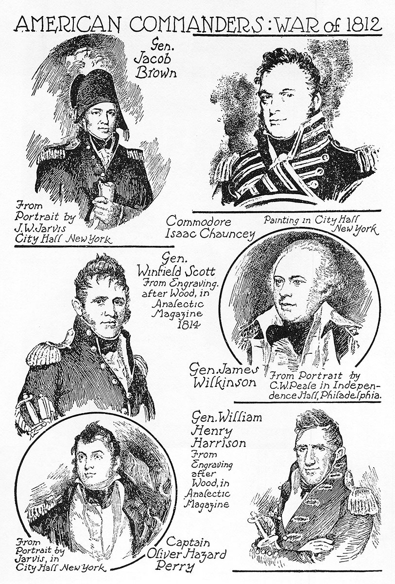 American Commanders: War Of 1812