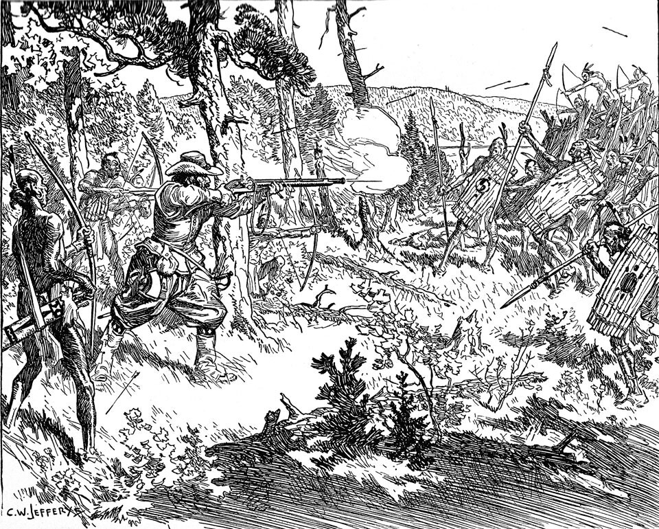 Champlain's Fight With the Iroquois, 1609