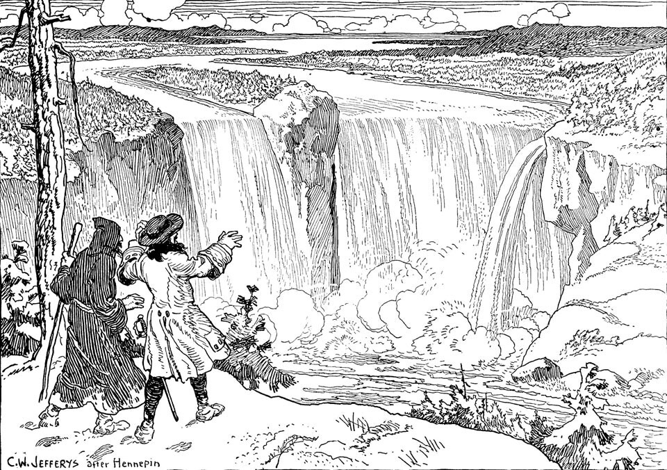 Hennepin at Niagara Falls